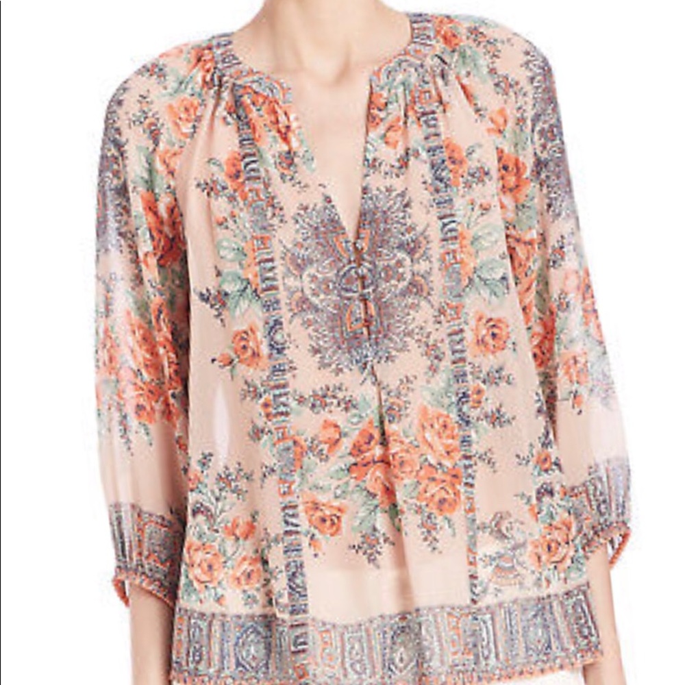 Joie Gloria E Silk Top